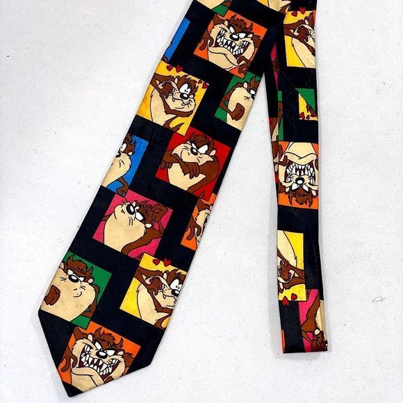 Warner Bros. Other - Looney Tunes Tasmanian Devil Neck Tie